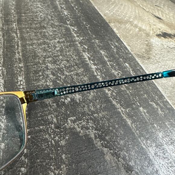 XOXO Eyeglasses, Frames Only, Laguna, 52-15-135, Brown, Metal, Full Rim - Picture 4 of 10